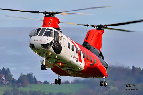 Hélicoptère KV107 N185CH HELISWISS INTERNATIONAL