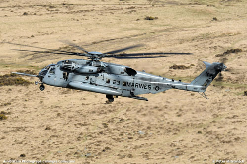 Hélicoptère CH53E SuperStallion des Marines US