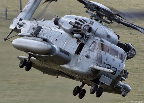 Hélicoptère CH53E SuperStallion des Marines US