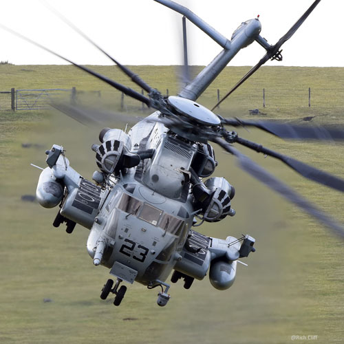 Hélicoptère CH53E SuperStallion des Marines US