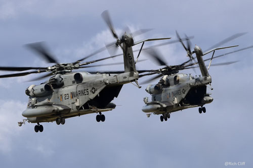 Hélicoptère CH53E SuperStallion des Marines US