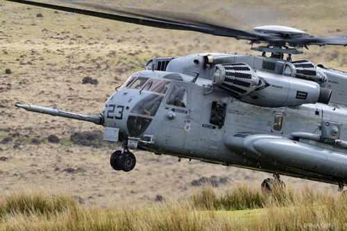 Hélicoptère CH53E SuperStallion des Marines US