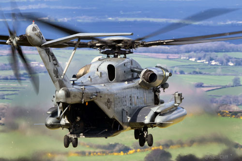 Hélicoptère CH53E SuperStallion des Marines US