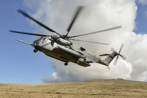 Hélicoptère CH53E SuperStallion des Marines US