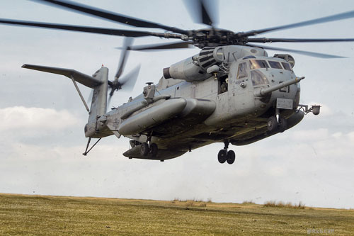 Hélicoptère CH53E SuperStallion des Marines US