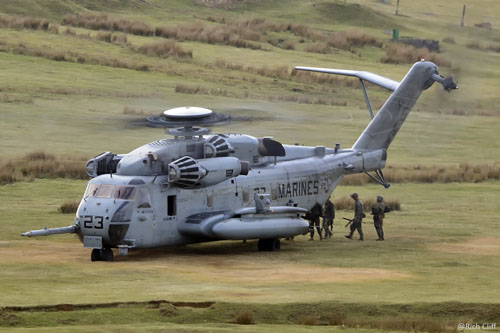 Hélicoptère CH53E SuperStallion des Marines US