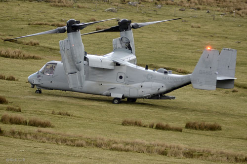 Hélicoptère à rotors basculants (convertible) MV22B Osprey des Marines US