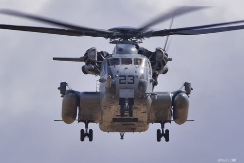 Hélicoptère CH53E SuperStallion des Marines US