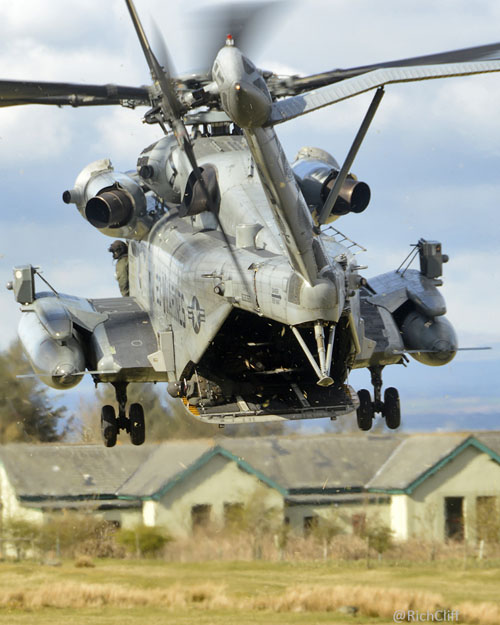 Hélicoptère CH53E SuperStallion des Marines US