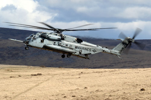 Hélicoptère CH53E SuperStallion des Marines US