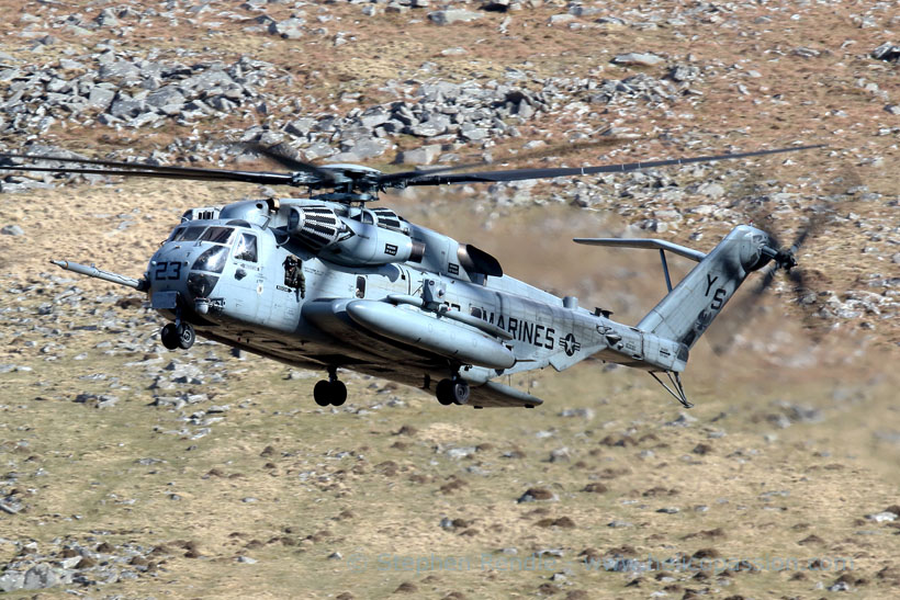 Hélicoptère CH53E SuperStallion des Marines US