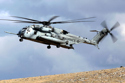 Hélicoptère CH53E SuperStallion des Marines US