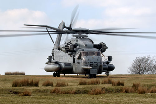 Hélicoptère CH53E SuperStallion des Marines US