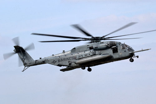 Hélicoptère CH53E SuperStallion des Marines US