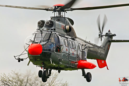 Hélicoptère AS332 C1 SuperPuma HB-ZKN de SAF HELICOPTERES