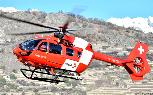 Hélicoptère H145 D3 HB-ZQO REGA