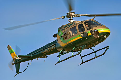 Hélicoptère AS350 Ecureuil Los Angeles County Sheriff