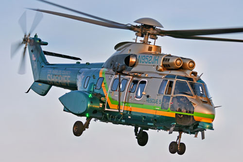 Hélicoptère AS332 Super Puma N952JH Los Angeles County Sheriff