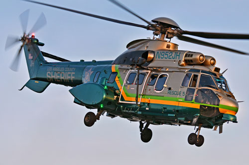 Hélicoptère AS332 Super Puma N952JH Los Angeles County Sheriff