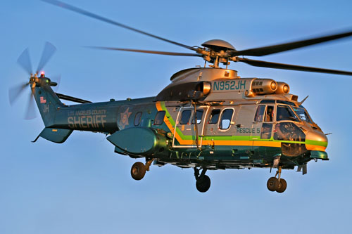 Hélicoptère AS332 Super Puma N952JH Los Angeles County Sheriff