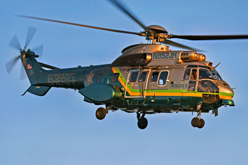 Hélicoptère AS332 Super Puma N952JH Los Angeles County Sheriff