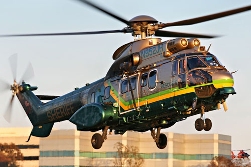 Hélicoptère AS332 Super Puma N952JH Los Angeles County Sheriff