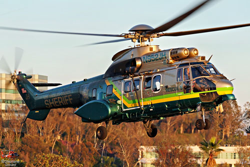 Hélicoptère AS332 Super Puma N952JH Los Angeles County Sheriff