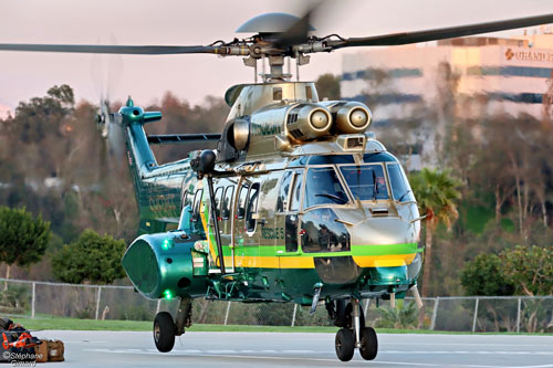 Hélicoptère AS332 Super Puma N952JH Los Angeles County Sheriff