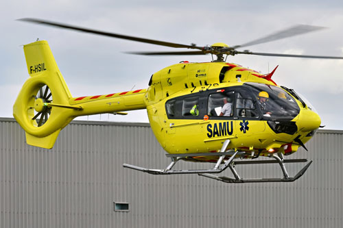 Hélicoptère H145 F-HSIL du SAMU 45