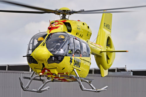 Hélicoptère H145 F-HSIL du SAMU 45