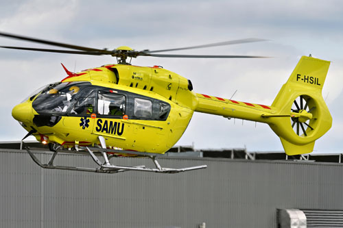 Hélicoptère H145 F-HSIL du SAMU 45