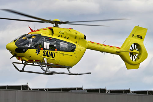 Hélicoptère H145 F-HSIL du SAMU 45