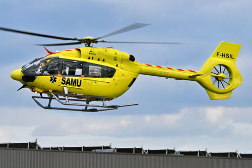 Hélicoptère H145 F-HSIL du SAMU 45