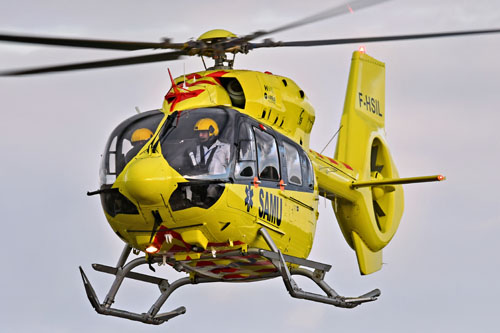 Hélicoptère H145 F-HSIL du SAMU 45