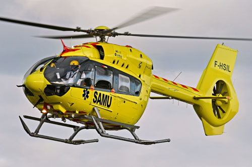 Hélicoptère H145 F-HSIL du SAMU 45