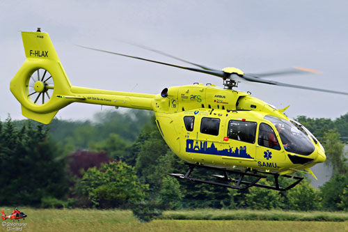 Hélicoptère H145 F-HLAX du SAMU Ile de France