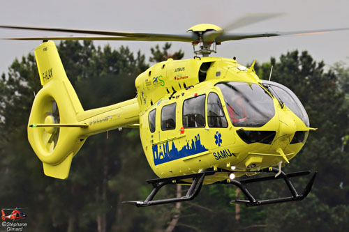 Hélicoptère H145 F-HLAX du SAMU Ile de France