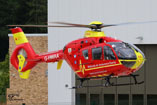 Hélicoptère EC135 G-HWAA de Midlands Air Ambulance Charity