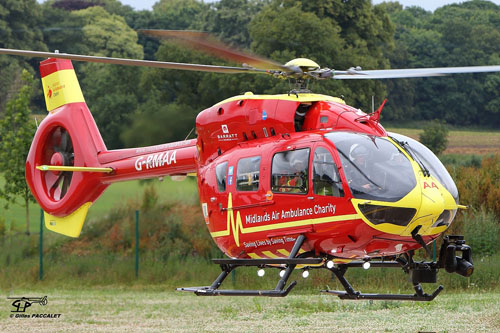 Hélicoptère H145 G-RMAA de Midlands Air Ambulance Charity