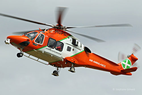 Hélicoptère de secours AW169 G-MGPS