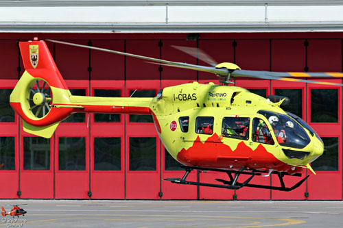 Hélicoptère H145 D3 I-CBAS Vigili del Fueco di Trento