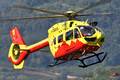 Hélicoptère H145 D3 I-CBAS Vigili del Fueco di Trento