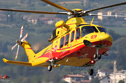 Hélicoptère AW139 I-TNDD Vigili del Fueco di Trento