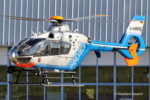 Hélicoptère EC135 D-HRPB Police Polizei Rheinland-Pfalz