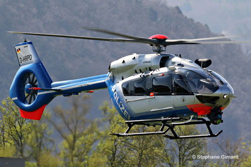 Hélicoptère H145 D3 D-HRPD Police Polizei Rheinland-Pfalz