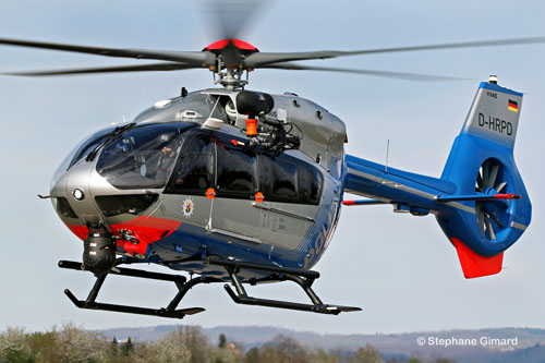 Hélicoptère H145 D3 D-HRPD Police Polizei Rheinland-Pfalz