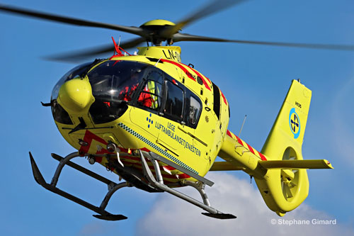 Hélicoptère H135 LN-OUJ Norsk Luftambulanse Norway Norvège