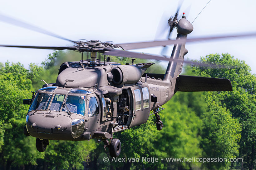 Hélicoptère UH60 Blackhawk US Army