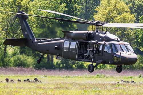 Hélicoptère UH60 Blackhawk US Army