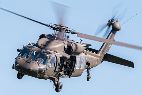 Hélicoptère UH60 Blackhawk US Army